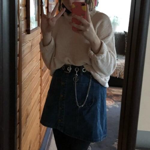 Metal Men Waist Chain Fashion Hip Hop Hipster Gun Black Pants Chain Man Jeans Trousers Keychain Accessories