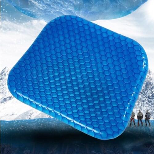 Multifunctional Gel Honeycomb Cooling Cushion Summer Air Massage With Cloth
