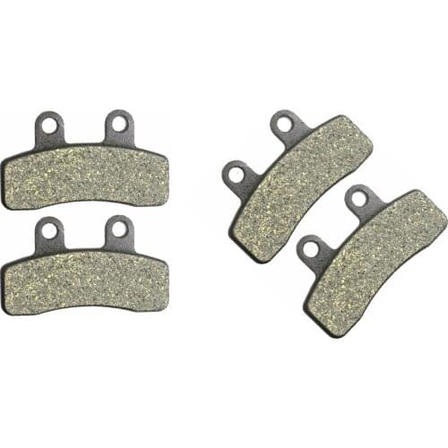 Brake Pill Pads Set for ITALJET Street 125 Pit Jet 4T 2007 2008 2009 Front Rear