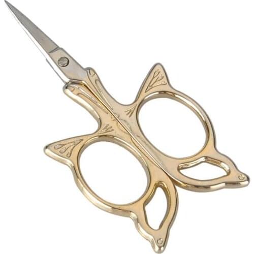 Butterfly Scissors For Sewing Retro Classic Vintage Cross Stitch Antique Cutting Scissor Tailor Thread Handicraft Craft DIY Tool