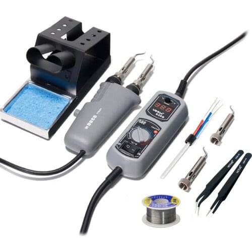 YIHUA 938D Portable Electricity Hot Tweezers Soldering Station Constant Temperature Digital Display Soldering Iron Welding Tools