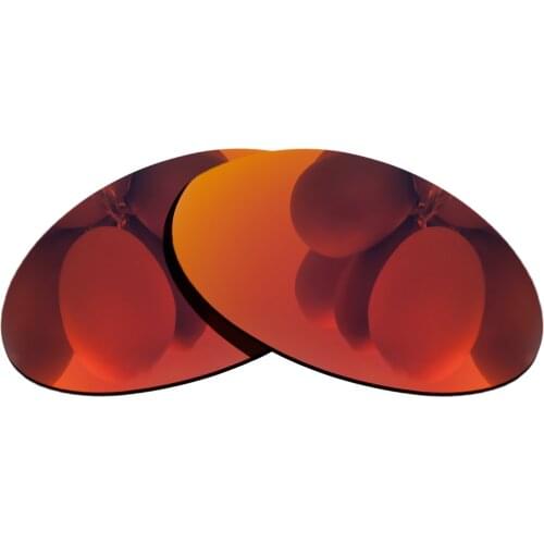 Polarized Sunglasses Replacement Lenses for-Romeo 1 Frame - Fire Red