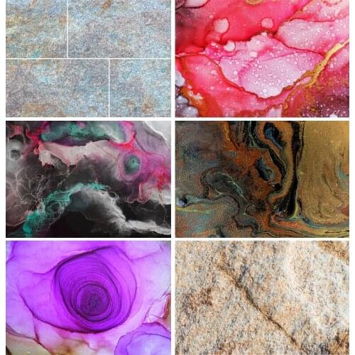 SHENGYONGBAO Art fabric Photography Backdrops Props Colorful Marble Pattern Texture Photo Studio Background 200902DSX-02