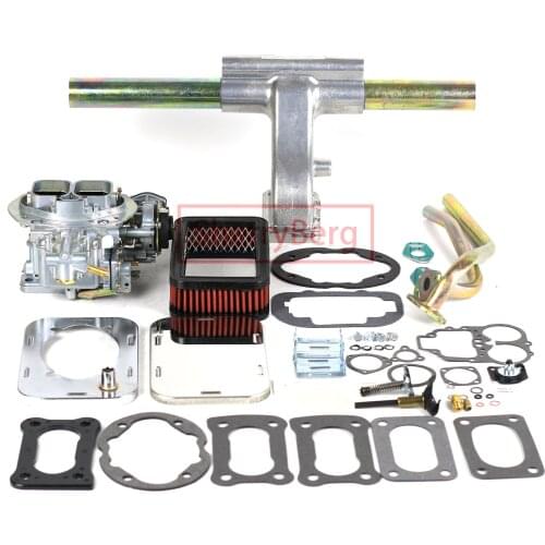 SHERRYEBRG Genuine FAJS 32/36DFEV carb carburetor conversion kit for VW Bug Bus single port heads fit Type1 Beetle Type2