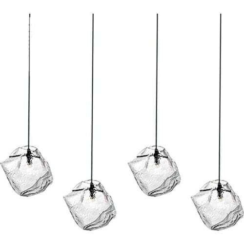 Modern Nordic Glass Led Pendant Lamps Lighting Fixtures Contemporary Designer for Home Restaurant Kitchen Office Stair Lights