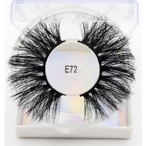 Visofree 25mm Thick Long 5D mink eyelashes long lasting mink lashes natural dramatic volume eyelashes extension 3d false eyelash