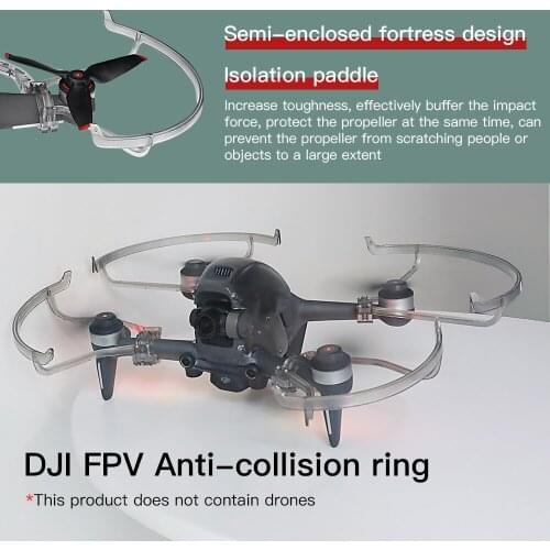 Anti-collision Ring All-in-one Arm Reinforcement Paddle Protection Cover For DJI FPV Drone Accessories