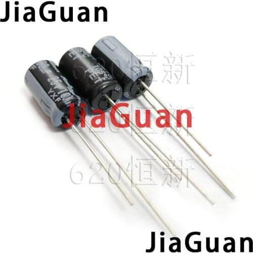 100PCS RUBYCON YXF 25V100UF 6.3x11MM electrolytic capacitor 100uf 25v yxf 100uF/25V high frequency low resistance long life