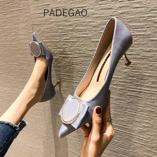 2020 Heels Women Luxury Pums OL Casual Shoes for Womenn Sexy Party Korean Heels