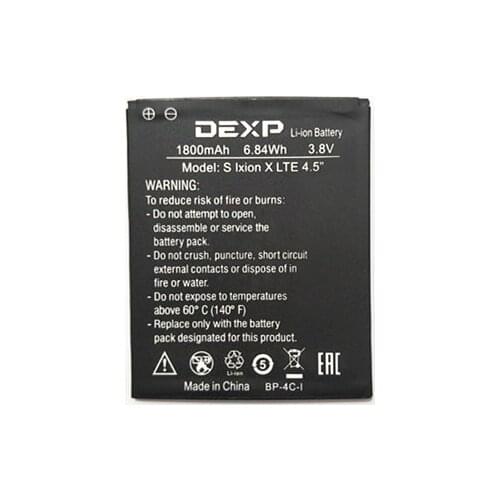 AZK New 3.8V 6.84Wh 1800mA battery for DEXP Ixion X LTE 4.5" Battery INNOS BP-4C-I phone Battery +tracking code