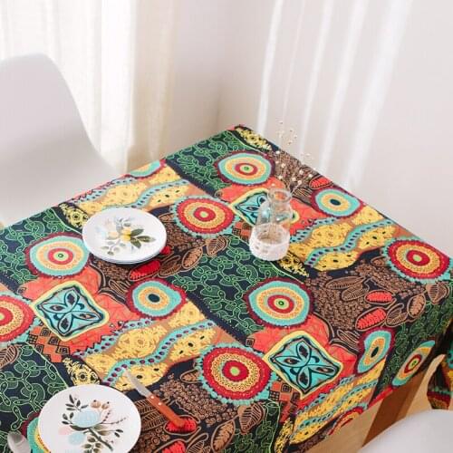 Free shipping Sunflowers and cotton tablecloths drape size can be customized coffee table cloth table cloth tablecloths