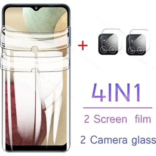 Samsun A12 Hydrogel Film For Samsung A 12 camera lens glass screen protector film on galaxy A12 A 12 6.5" protective glass