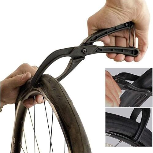 Bicycle Tire Repair Tool MTB Road Bike Plastic Tyre Remover Clamp Inserting Installation Holder Pliers Cycling Accessories