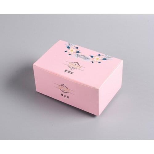 Custom boxes With Ribbon for packing + custom printed brand logo tissue paper wrapping ---DH11342