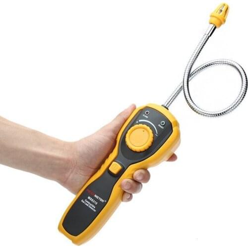 Official MS6310 High Accuracy Combustible Gas Leak Detector Analyzer Meter with Sound Light Alarm Analizador de gases