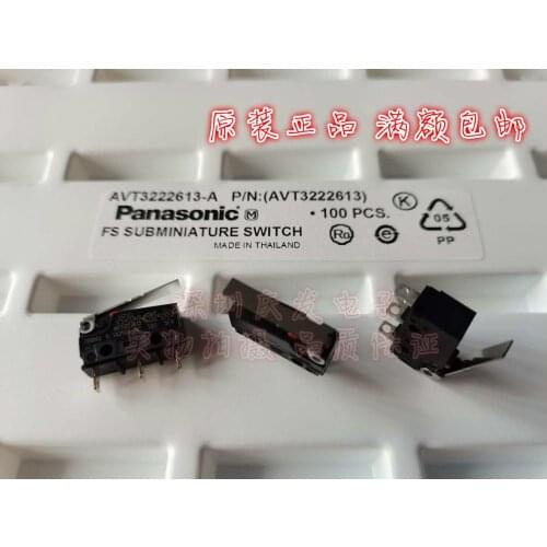Original new 100% AVT3222613 medium micro switch travel limit reset switch 3pin with straight handle swing rod