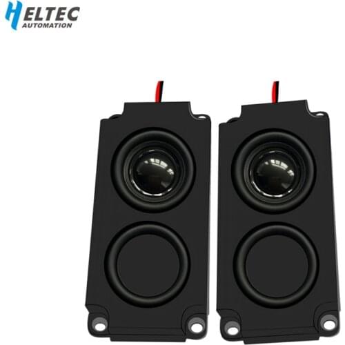 2PCS Audio Portable1PC Speakers 10045 LED TV Speaker 8 Ohm 5W Double Diaphragm Bass Computer Speaker DIY For Home Theater