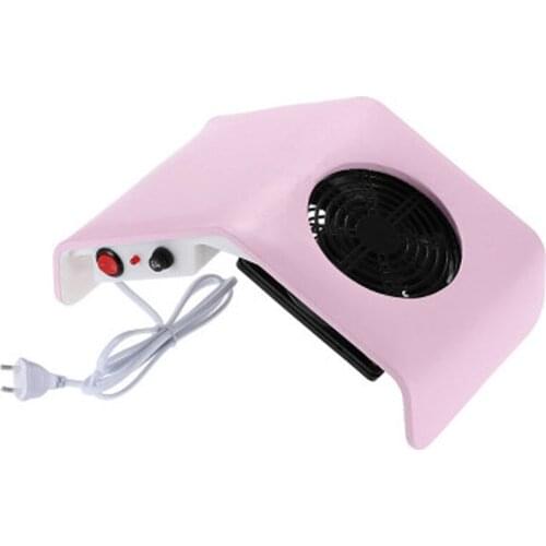 Nail Art Dust Collector 30W Manicure Suction Vacuum Cleaner Nail Polish Gel Filling Dust Collector Fan For Nail Manucure Machine