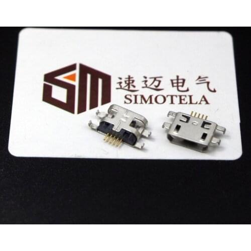 Free shipping 50pcs MICRO 5P USB Jack Charging Port For OPPO R827T X909T R6007 U701T Tail Plug