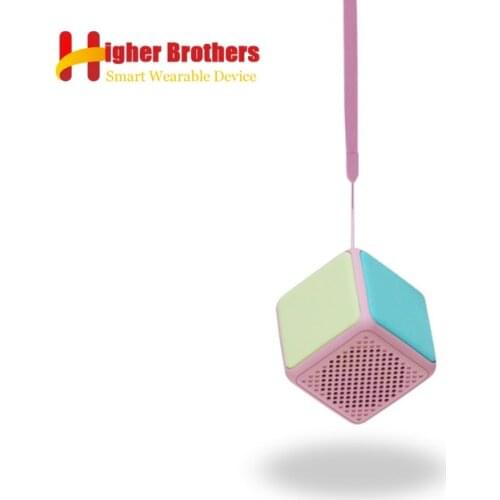 Rubiks Cube Portable Outdoor Audio Macaron Color Silicone Color Matching Mini Square Bluetooth Speaker