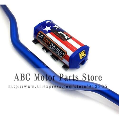 Pit Pro Racing Motocross Handlebar 1-1/8" Fat Bar With Bar Pads 28.5mm For KTM CRF KLX Dirt Pit Bike Kayo