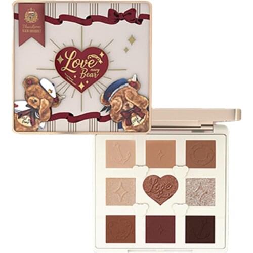Flower Know Chameleon Jiugongge Eye Shadow Delicate Color Pearl Portable Complexion Improvement