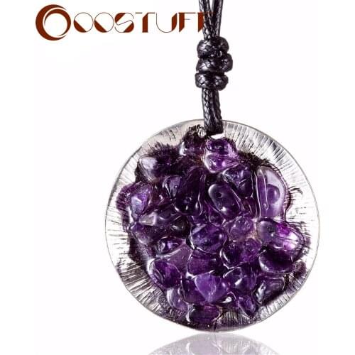 Womens Vintage Jewelry Necklace 2021 Suspension Mom Gift Long Statement Neck Choker Flower of Life Necklace for Women Friends