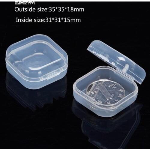 5Pcs/Set Pill Box Earplugs Clear Mini Pill Storage Container Weekly Tablet Pill Medicine Box Plastic Case Organizer