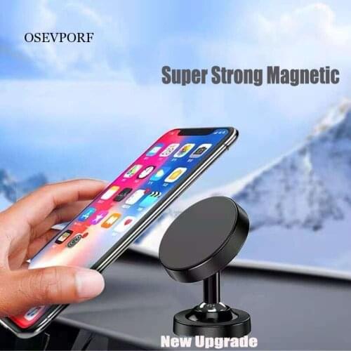 Car Strong Magnetic Holder Phone Sticker Bracket For iPhone 12 11 Pro Max X Car GPS Strip Phone Holder For Huawei P40 P30 Stands