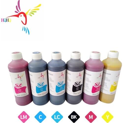 6pcs/Set 500ml Dye Ink for HP Designjet 5000/5500/ Designjet 130/ Designjet 120 / 120nr Printer Water Based Ink Dye Ink
