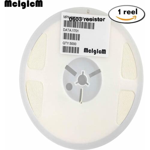 MCIGICM 0603 smd chip resistor resistors 0R-10M 1/10W 51 ohm resistor 5% (pack of 5000pcs)
