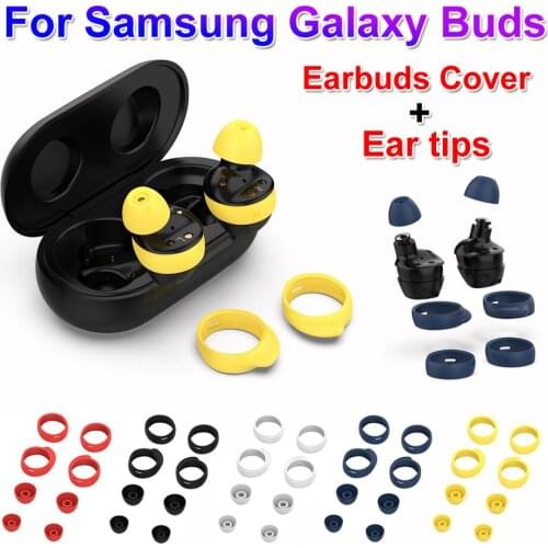Colorful Silicone Universal Ear Tips Replacement Earbuds In-ear Earphone Earbuds Replacement Rubber for Samsung Galaxy Buds