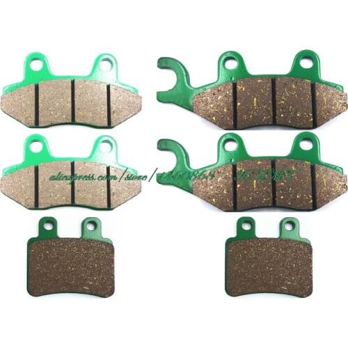 For DERBI 500 FUOCO ie 2011 Disc Brake Pads Pill Front Rear