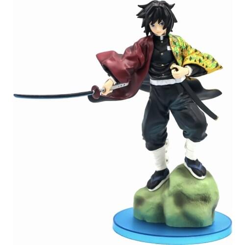 23cm Demon Slayer Tomioka Giyuu action figure toys Christmas gift with box