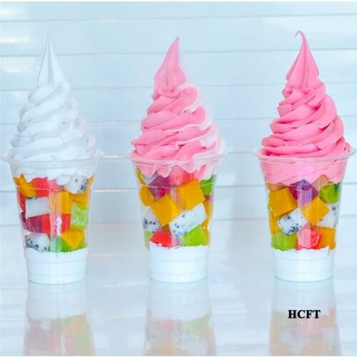 Simulation fake dessert food props hotel restaurant bakery dessert house store shop decor sundae fruit ice cream model toys