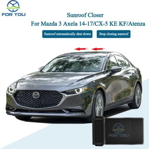 FORYOU Auto Power Sunroof Glass Closer Kit For Mazda 3 Axela 2014-2017 / CX-5 KE 2012-2016 / CX-5 KF 2017-2020 / Atenza