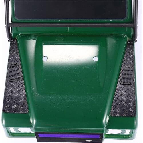 Hood Decoration Metal Air Inlet Mesh Guard for 1/10 Traxxas TRX4 Defender RC Car Accessories Parts