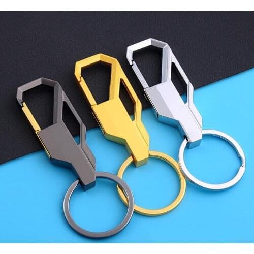 Mens Car Waist Hanging Key Pendant Female Metal Key Ring Lovely Key Chain