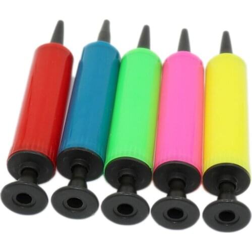 Mini Ball Pump Air Inflator Soccer Basketball Football Yoga Ball Pump Fitness Hand Push Pump Portable Blow Air