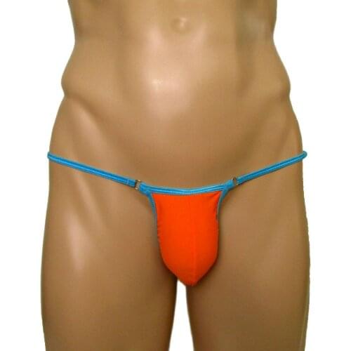 Contrast color sexy Men string ropa interior masculina sexy thong men underwear jockstrap beach thongs herenstrings