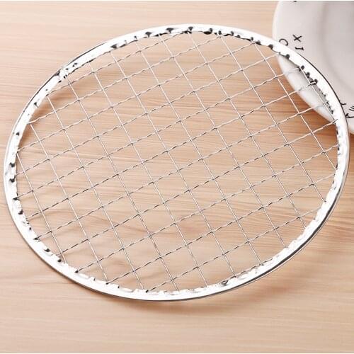 Disposable Steaming Cooling Grill Mat Stainless Steel Cross Wire Barbecue Rack Multi-Purpose Cooking Baking Pan Net Kitchen Tool