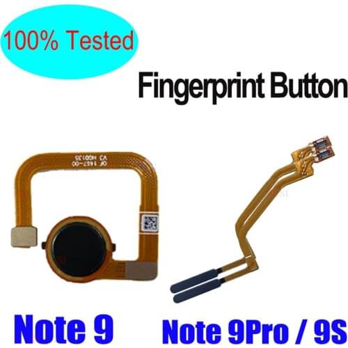 Fingerprint Scanner For Xiaomi Redmi Note 9 Pro / Note 9s Home Button Fingerprint Menu Return Key Recognition Sensor Flex Cable