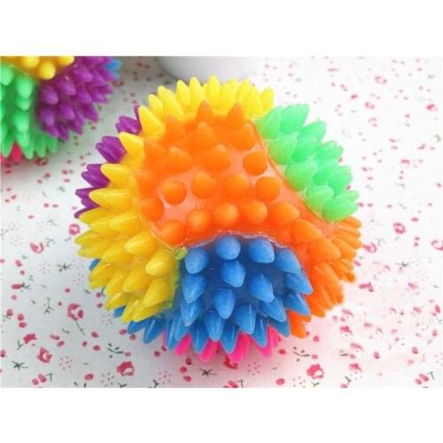 Thrust hit light toy Massage Thrust Hit Light Flash Ball Vent Ball Toys For Children 2020