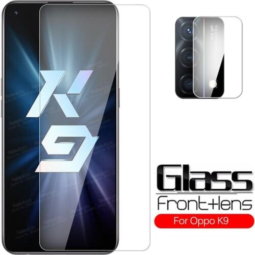 For Oppo K9 Glass Camera Tempered Glass For Oppo K 9 Screen Protector Oppok9 Appo Opo Orro K 9 Phone Cover Armor Protective Film