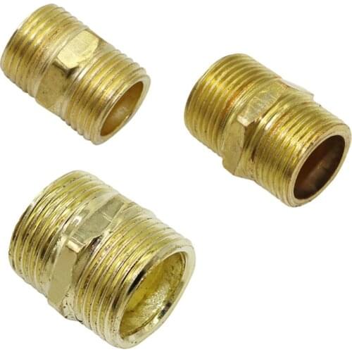 1/2",3/4",1" Iron Male Thread Connector Garden Water Connectors Agriculture Pipe Connector Greenhouse Irrigation Fitting 1 Pc