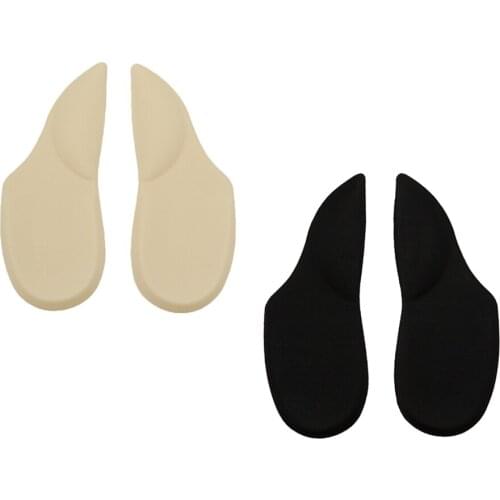 2 Pairs Of U-shape Arched Foot And Flat Foot Insoles Shoe Insert Made Of Silicone
