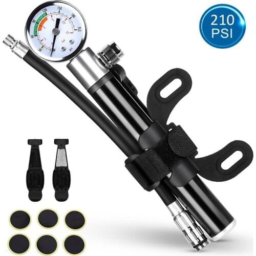 210PSI portable pump for Xiaomi Mijia M365 bird scooter tire high pressure micro pump with hose