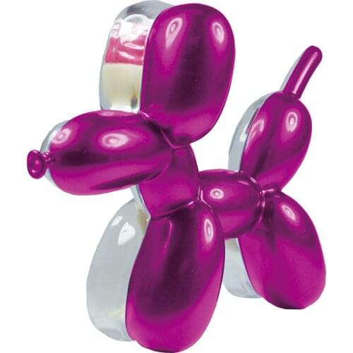 4D Mini Peach Red Balloon Dog Intelligence Assembling Toy Assembling toy Perspective Anatomy Model DIY Popular Science Applianc
