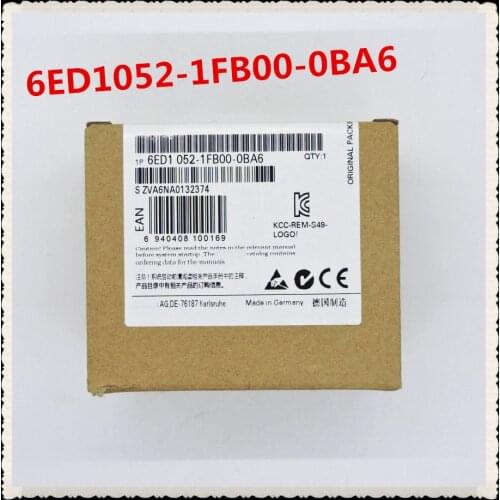 6ED1052-1FB00-0BA6 Logo! Logic Module,6ED-1052-1FB00-0BA6 230RC 8 DI/4 DO 230V AC/DC 6ED10521FB000BA6 Original