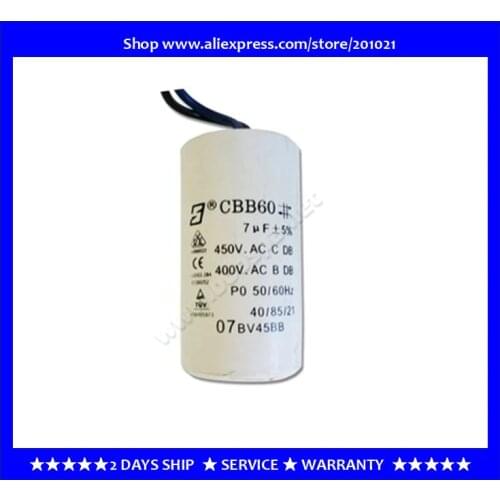 7uf Hot Tub Pump Capacitor - for Whirpool LX TDA50, JA50, JA35, STP50 and other,LX Whirlpool Condensateur pour pompe JA50